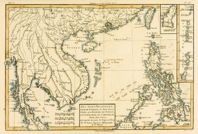 Le Filippine, Formosa, Cina meridionale, i regni di Tonchino, Cocincina, Cambogia, Siam, Laos e parte di quelli di Pegu e Ava, da 